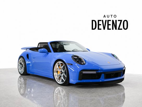 2023 Porsche 911 Turbo S Cabriolet Blue