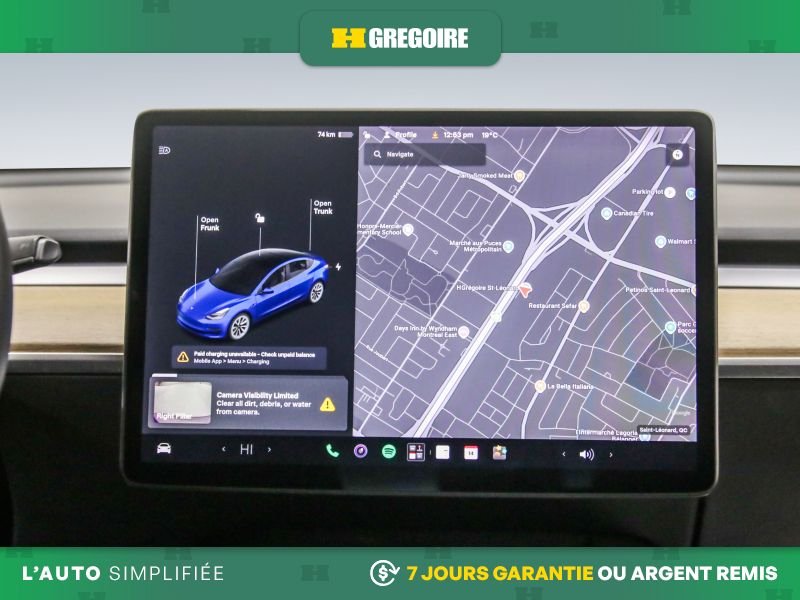 2021 Tesla Model 3 Blue Blainville - photo #20