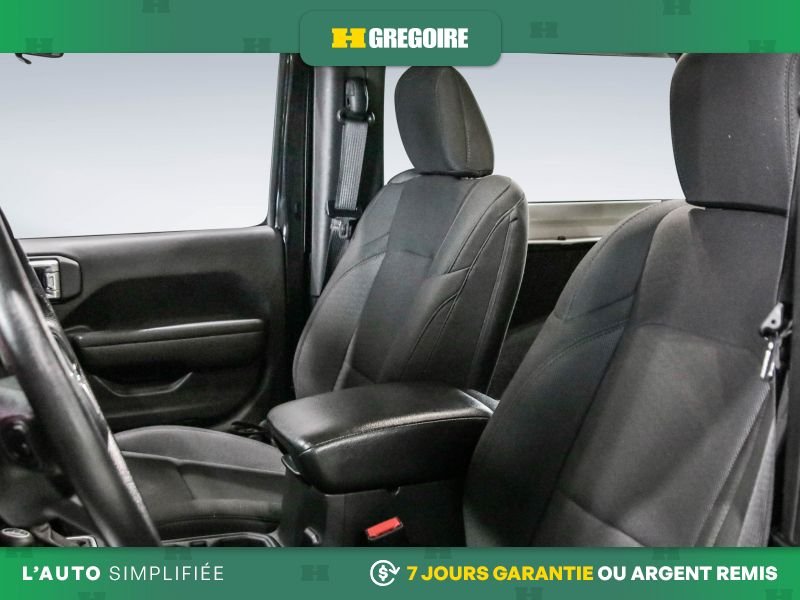 Jeep Wrangler 730494A | SPORT 4WD AUTO MAGS CAM RECUL BLUETOOTH 2022 Noir Laval - photo #10