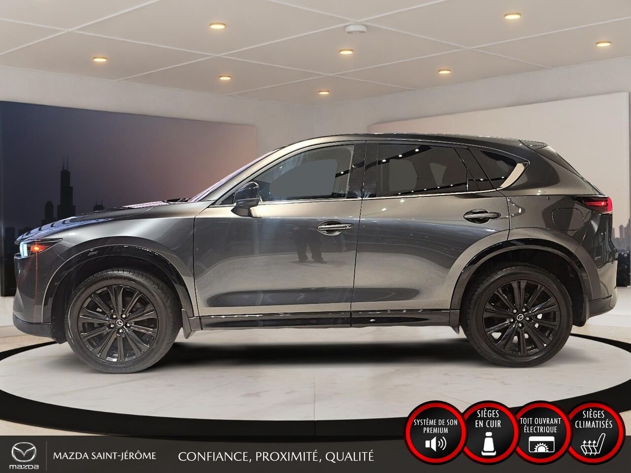 Mazda CX-5 2023 Gris Saint-Jérôme - photo #9