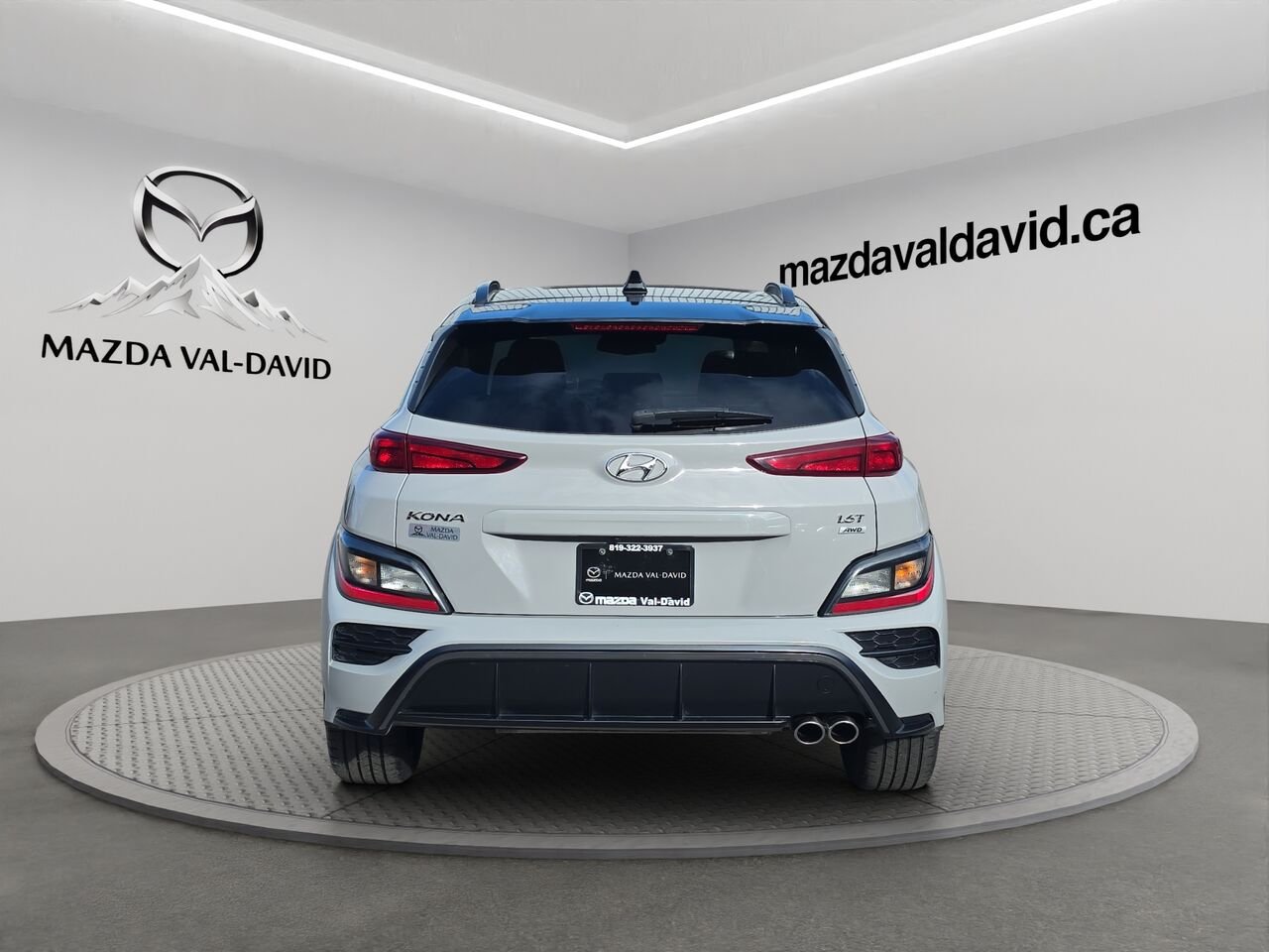 Hyundai Kona 1.6T N Line TI avec toit bicolore, NAVIGATION, APPEL CAR PLAY, CAMÉRA RECUL 2022 Gris Val-David - photo #5
