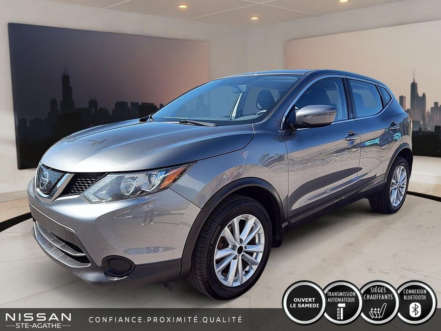 Nissan Qashqai S TI | AUTOMATIQUE | GROUPE COMMODITÉ | UN SEUL PROPRIÉTAIRE 2019 Gris