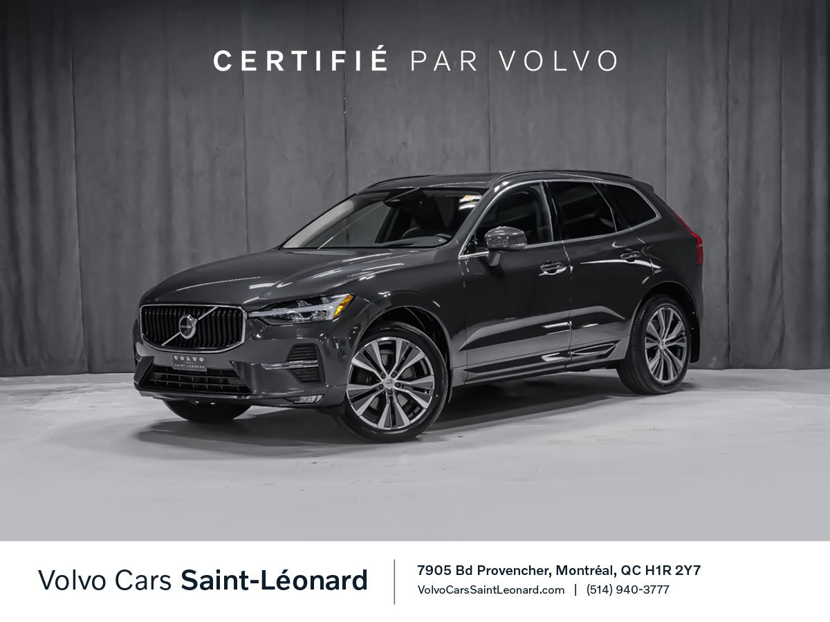 2022 Volvo XC60 B6 MOMENTUM Grey Montreal - photo #0
