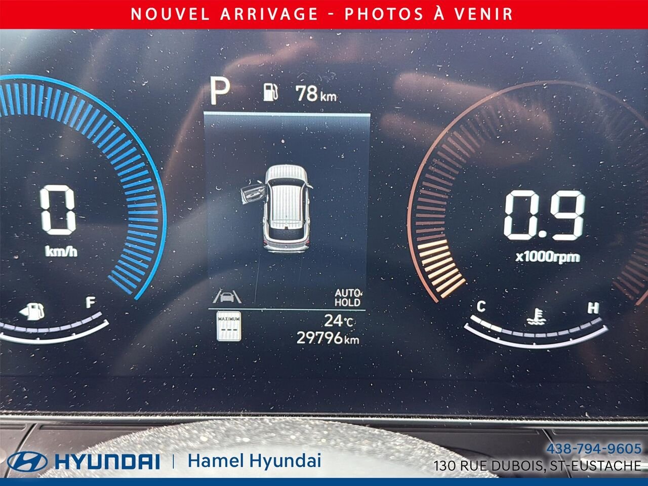 2024 Hyundai Kona Grey Saint-Eustache - photo #4