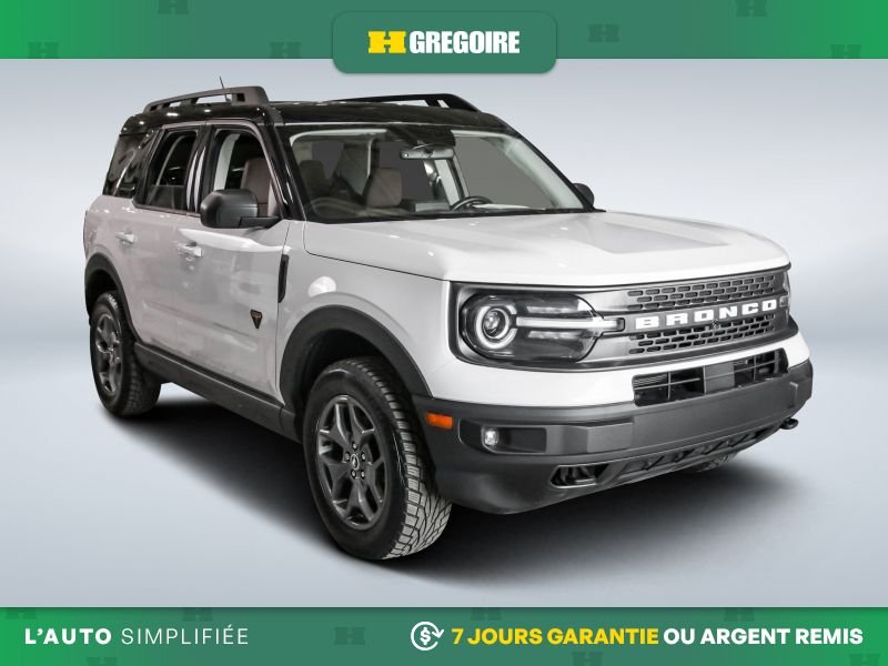 Ford Bronco 2022 Blanc Laval - photo #0