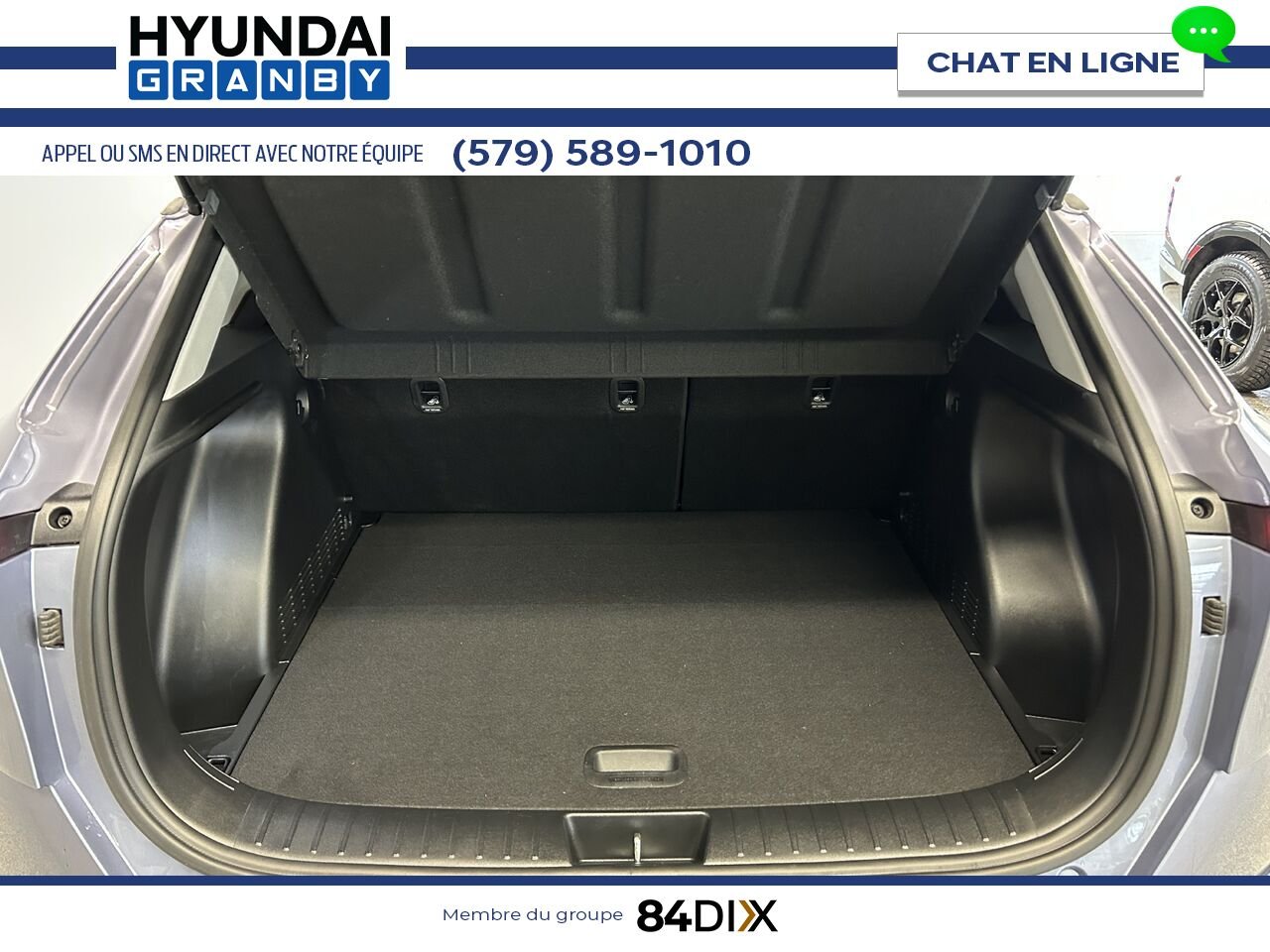 Hyundai Kona électrique 2025 Bleu Granby - photo #23