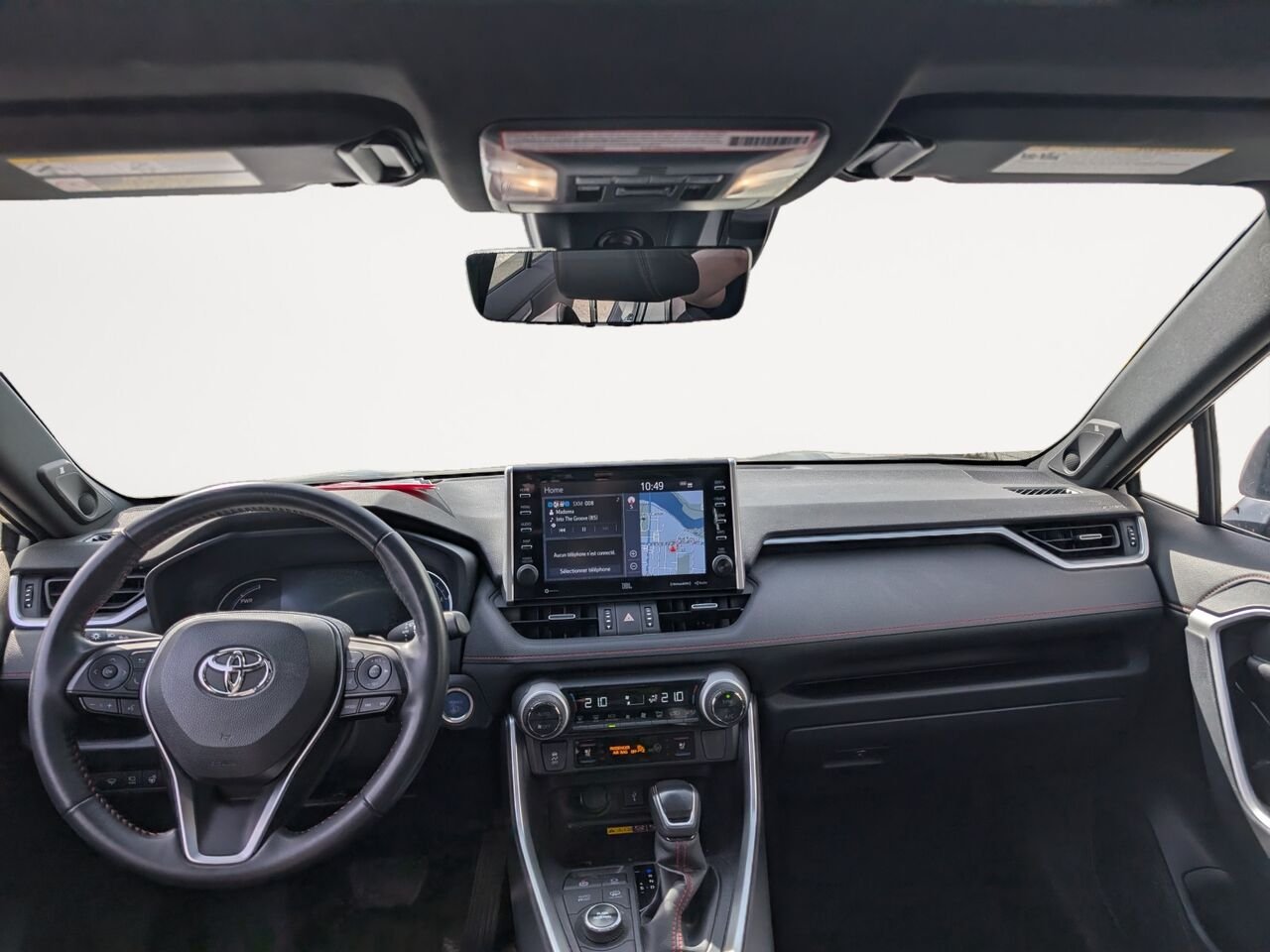 Toyota RAV4 Prime XSE PRIME GR. TECHNO/SIÈGES CHAUFFANTS/TOIT OUVRANT/VOLANT CHAUFFANT/AC BIZONE 2022 Argent Sherbrooke - photo #17