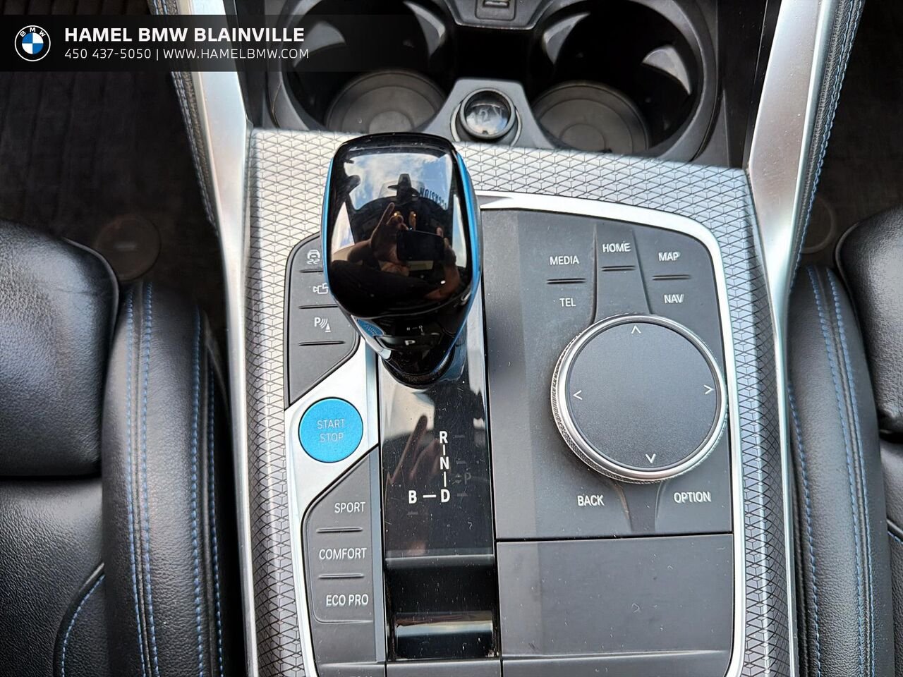 BMW i4 M50 Gran Coupe 2022 Gris Blainville - photo #13