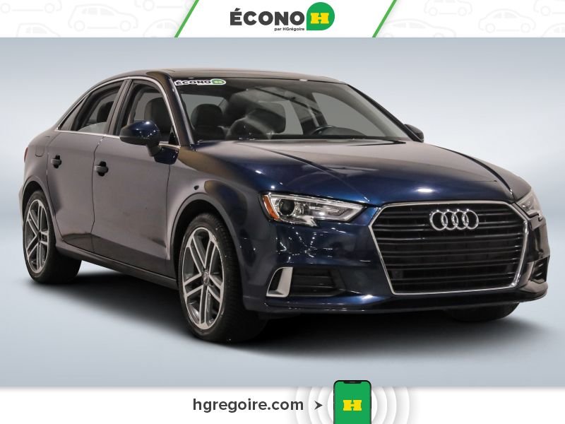 2018 Audi A3 Blue Laval - photo #0