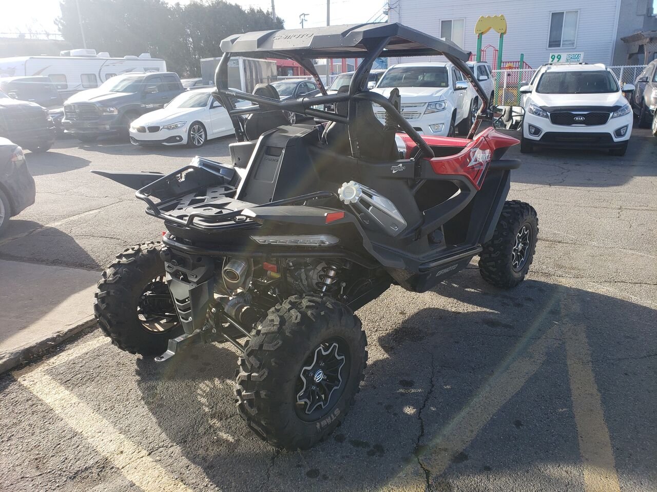 CF MOTO Z FORCE 950 2022 Rouge Longueuil, - photo #6