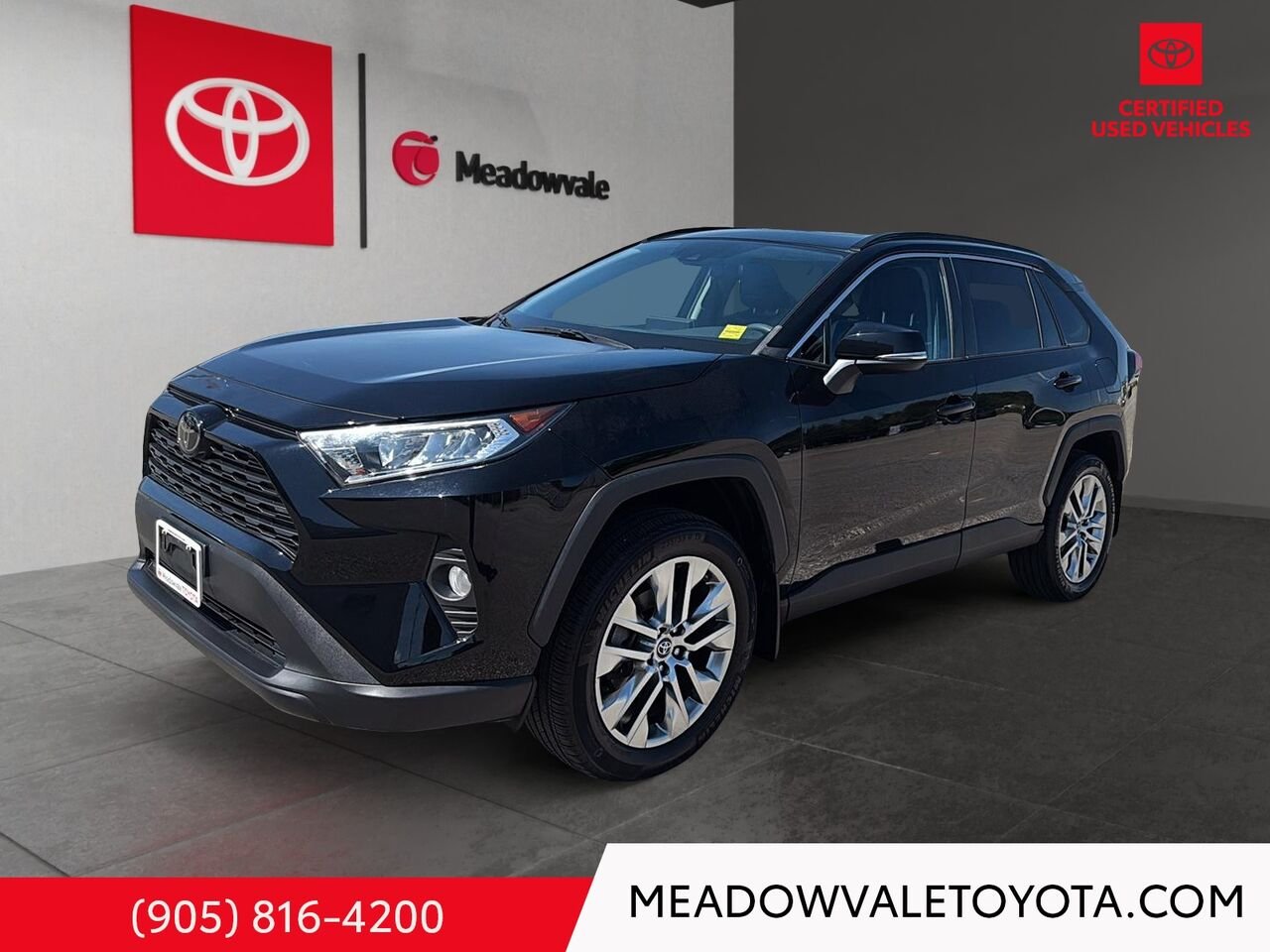 2020 Toyota RAV4 Sunroof, Back up Camera, Push Button Start Midnight Black Metallic Mississauga - photo #0