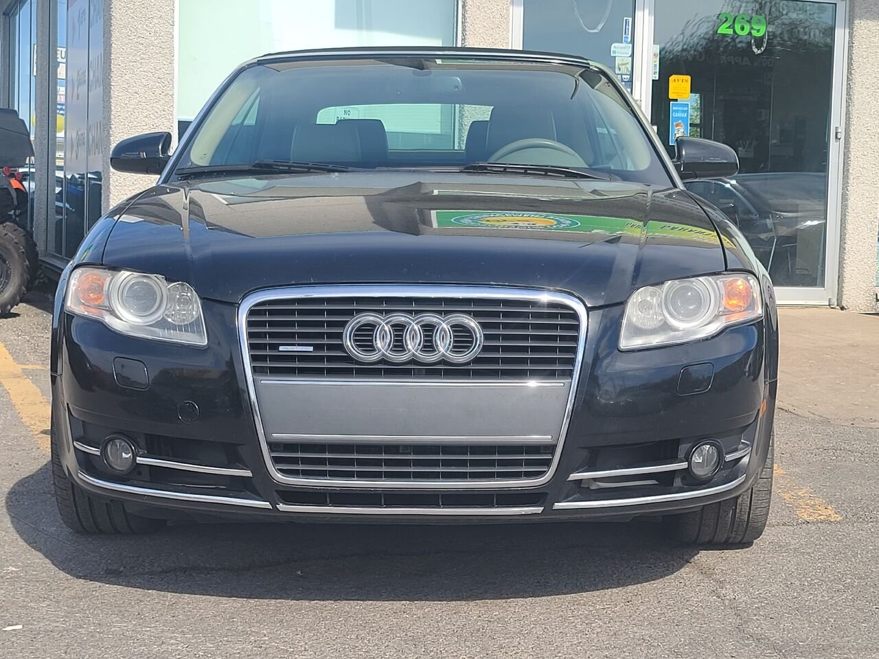 2007 Audi A4 Black  - photo #1
