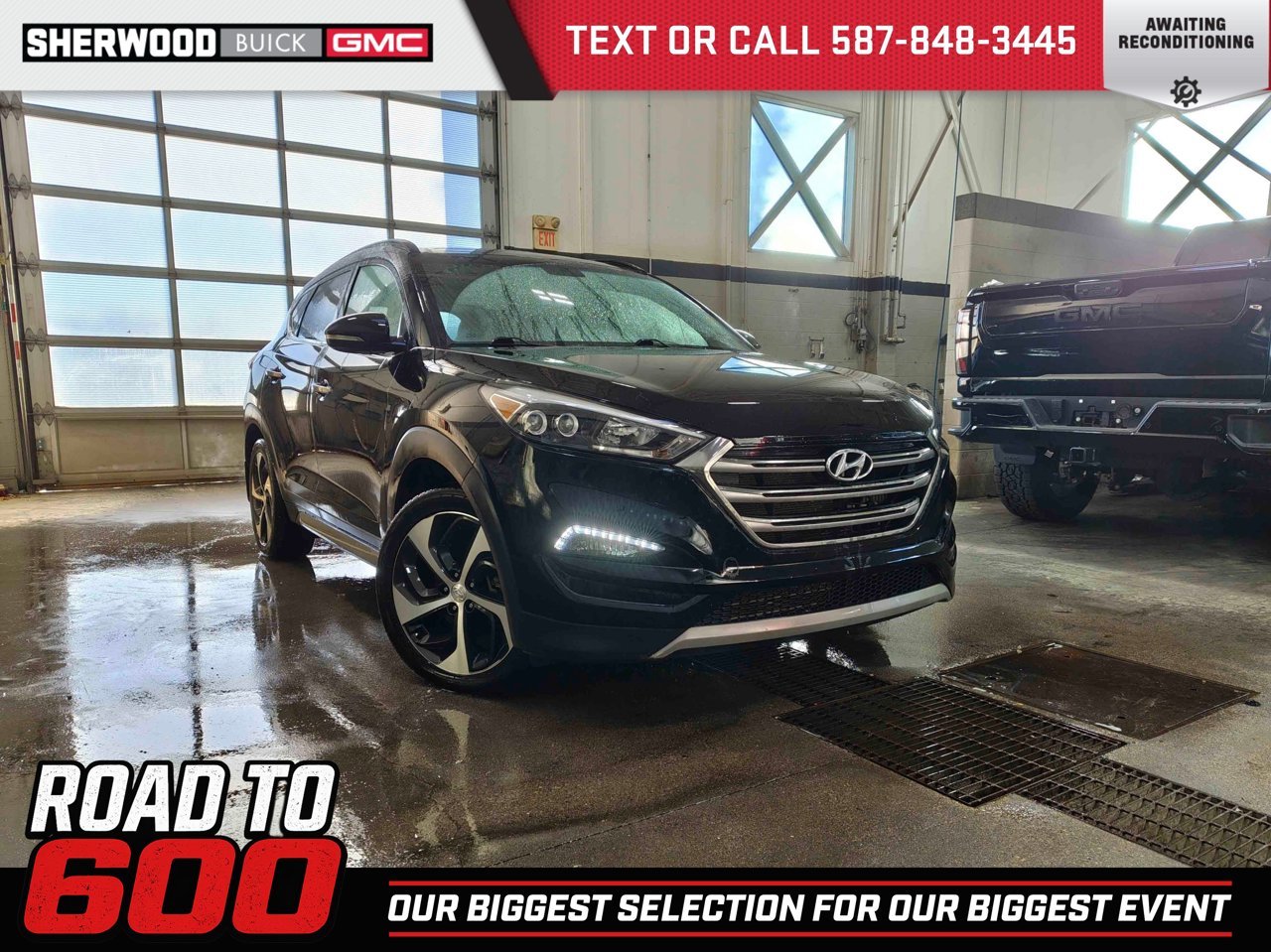 2017 Hyundai Tucson AWD 4dr 1.6L Limited Black Sherwood Park - photo #0