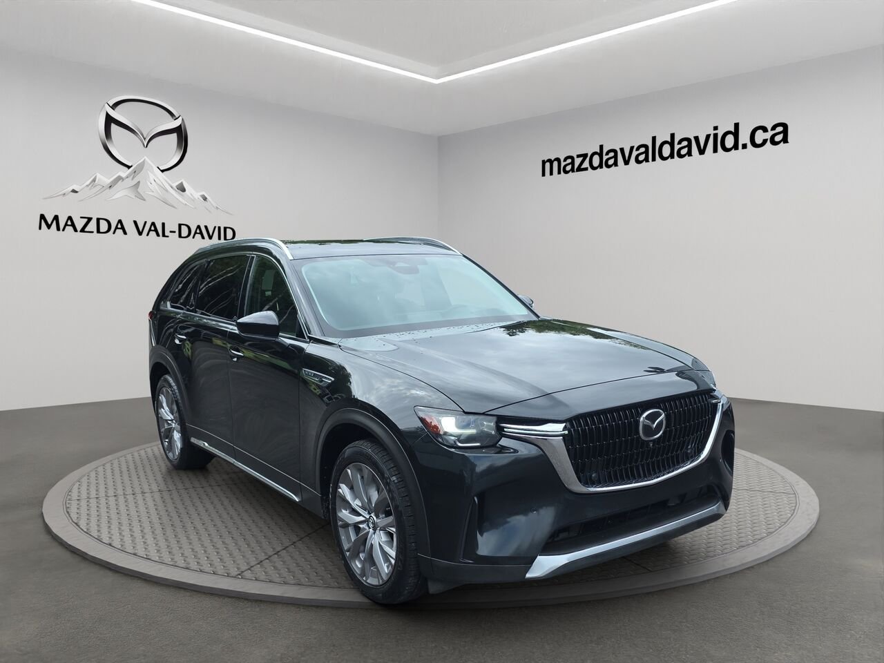 Mazda CX-90 hybride léger GT TI, 7PASSAGERS, SIEGE CHAUFFANTS AVANT ET ARRIÈRE, TOIT PANORAMIQUE 2025 Noir Val-David - photo #7