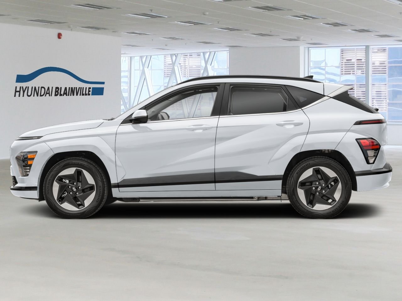 2026 Hyundai Kona Electric Atlas White Blainville - photo #1