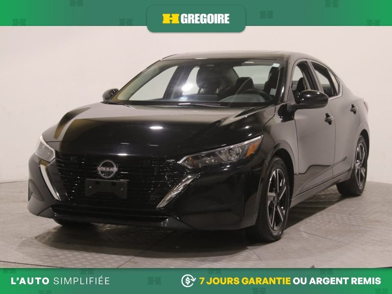 Nissan Sentra SV AUTO A/C GR ELECT TOIT MAGS CAM RECUL BLEUTOOTH 2024 Noir