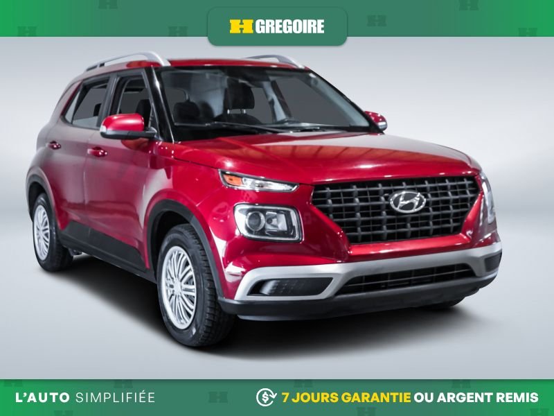 Hyundai Venue Preferred AUTO AC GR ELEC CAM RECULE BLUETOOTH 2020 Rouge