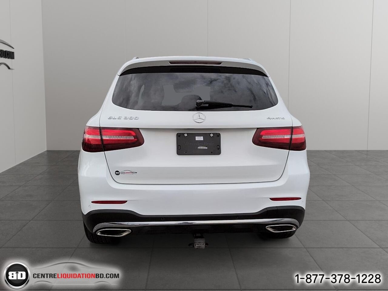 2017 Mercedes-Benz GLC GLC 300 4 portes 4MATIC | BD0430 White Granby - photo #5