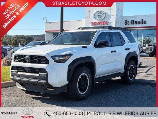 2025 TOYOTA 4RUNNER HYBRIDE TRD OFF-ROAD White