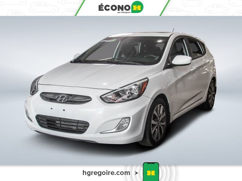 Hyundai Accent 2016 Blanc Saint-Eustache - photo #2