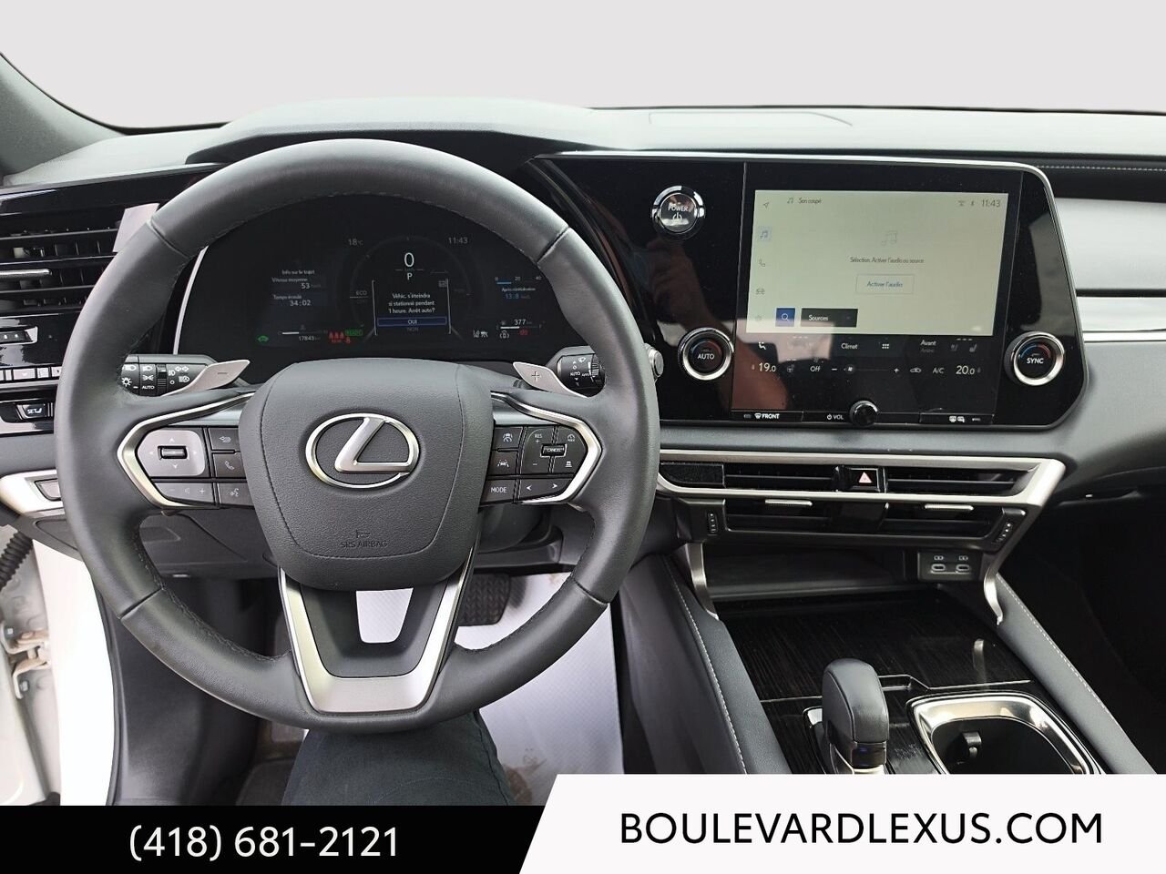 2025 Lexus RX 601192 | RX 350h BA White Quebec - photo #13
