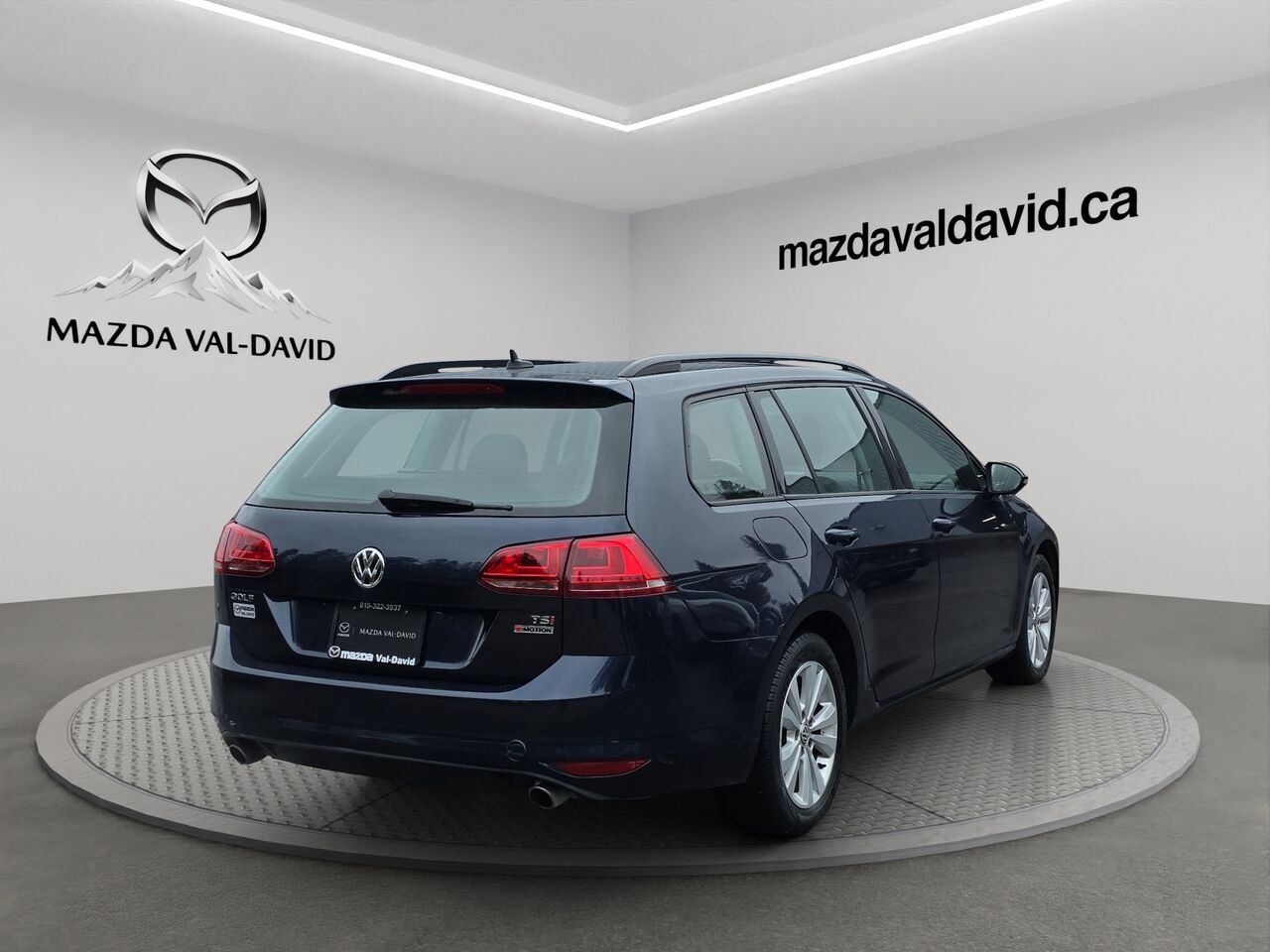 Volkswagen Golf SportWagen 1.8 TSI Comfortline 2017 Bleu Val-David - photo #5