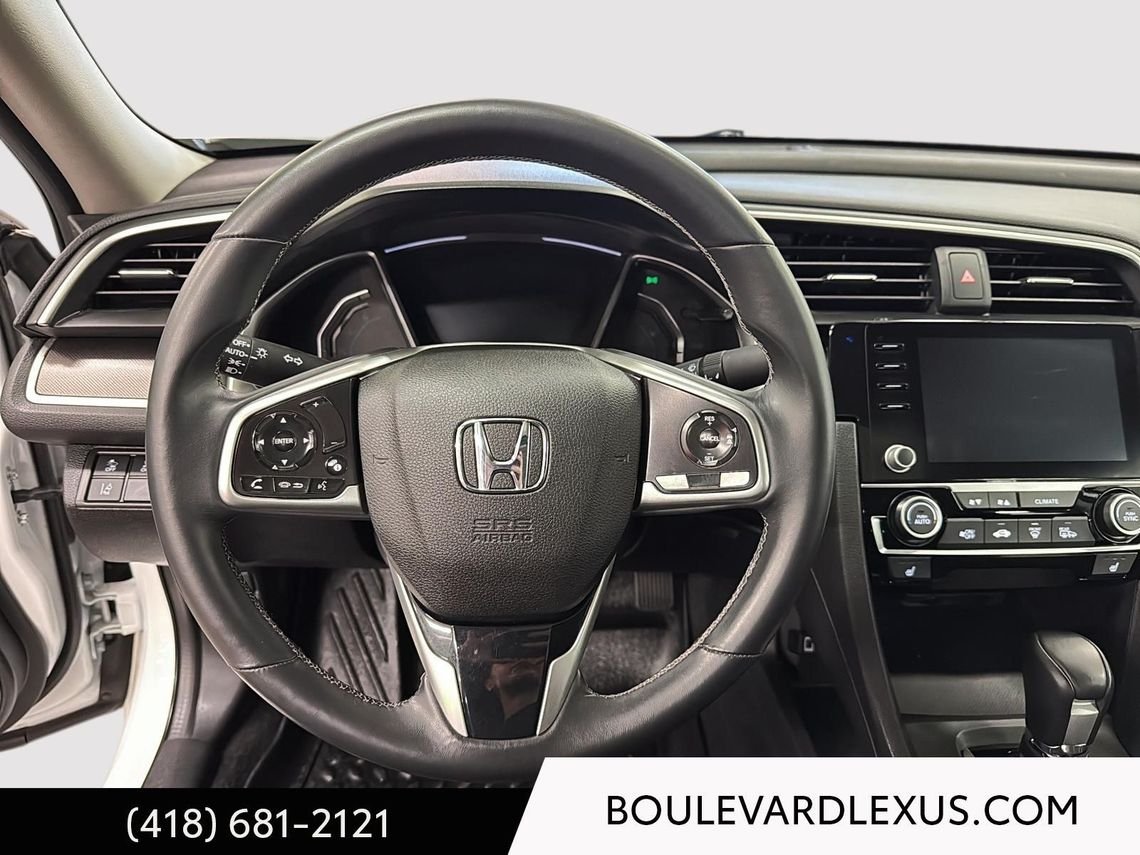 2020 Honda Civic White Quebec - photo #30