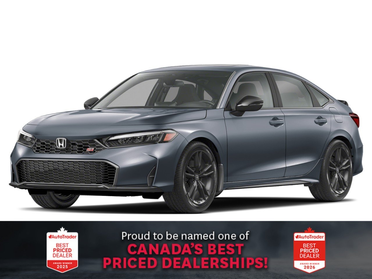 Honda Civic Si berline Manual 2026 Gray Ottawa & Gatineau - photo #0