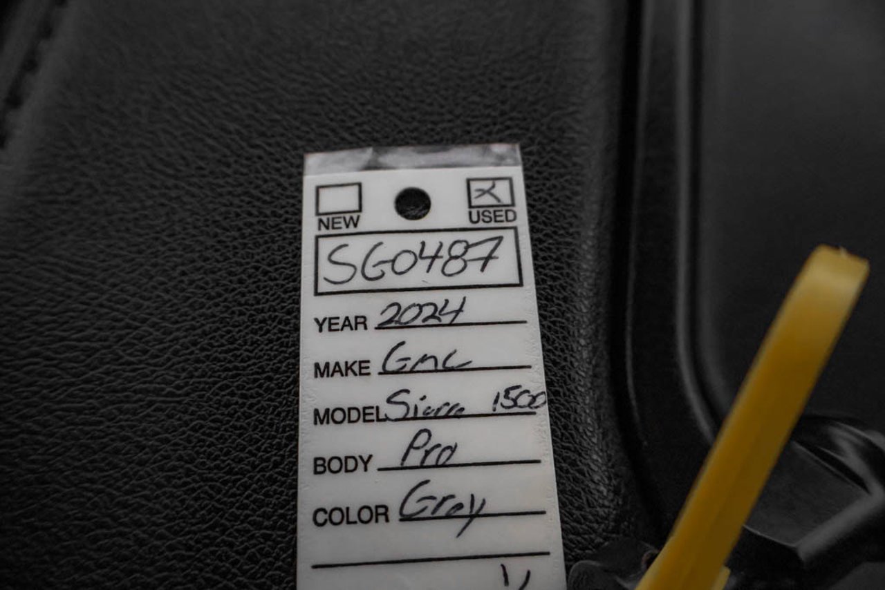 2024 GMC Sierra 1500 4WD Crew Cab 147 Pro Grey Sherwood Park - photo #29