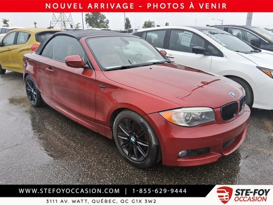 2012 BMW Série 1 Cabriolet 2 portes 128i Red