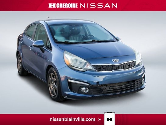 2016 Kia Rio EX GR ELECTRIQUE A/C BAS KILO Blue