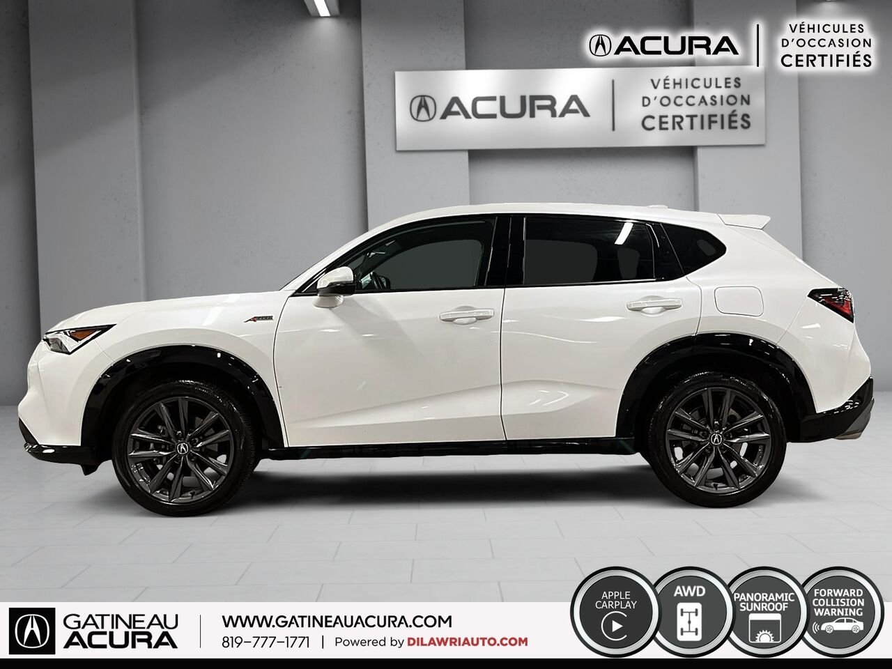 2025 Acura ADX A-Spec AWD White Gatineau - photo #20