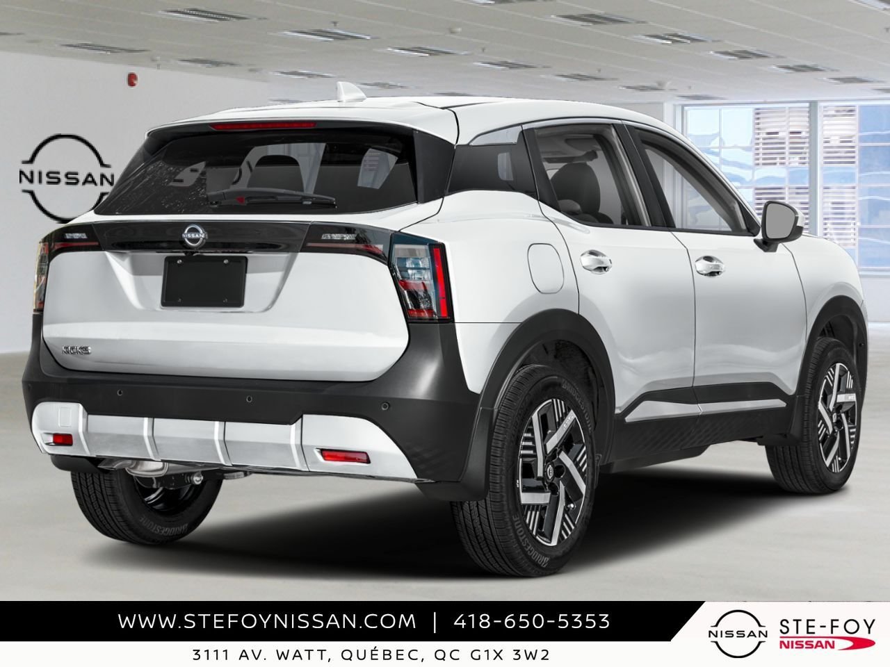 NISSAN Kicks 2027 Blanc d'Aspen triple couche Ste-Foy - photo #2