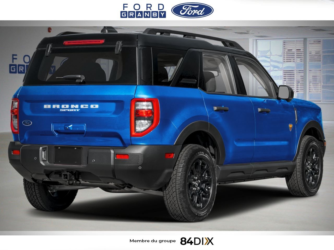 2026 Ford Bronco Sport Velocity Blue Metallic Granby - photo #2