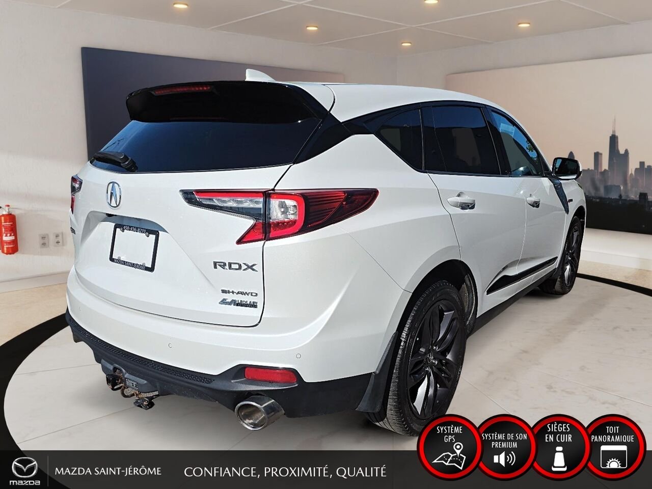2020 Acura RDX White Ste-Agathe des Monts - photo #5