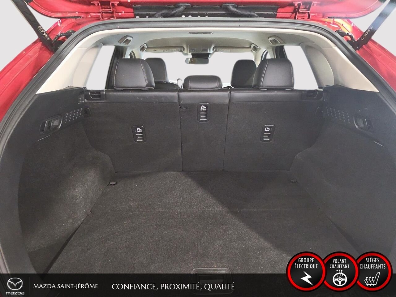 Mazda CX-5 GS | CUIR | AWD | MAGS | HAYON ÉLECTRIQUE | ACCÈS ET DÉMARRAGE SANS CLÉ 2025 Rouge Saint-Jérôme - photo #22