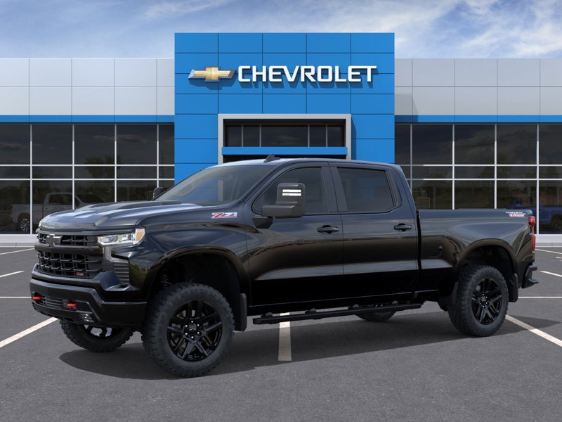 2026 CHEVROLET Silverado 1500 K1500 SILVERADO CREW CAB LT TRAIL BOSS STD/BOX (2LT) BLACK Rivière-du-Loup - photo #1