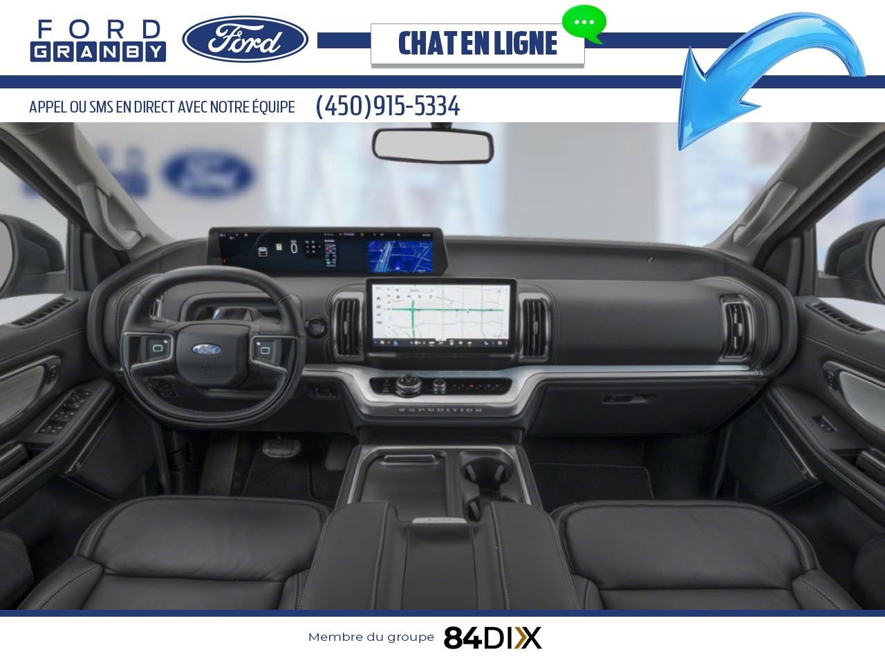 2025 Ford Expedition Agate Black Metallic Granby - photo #12