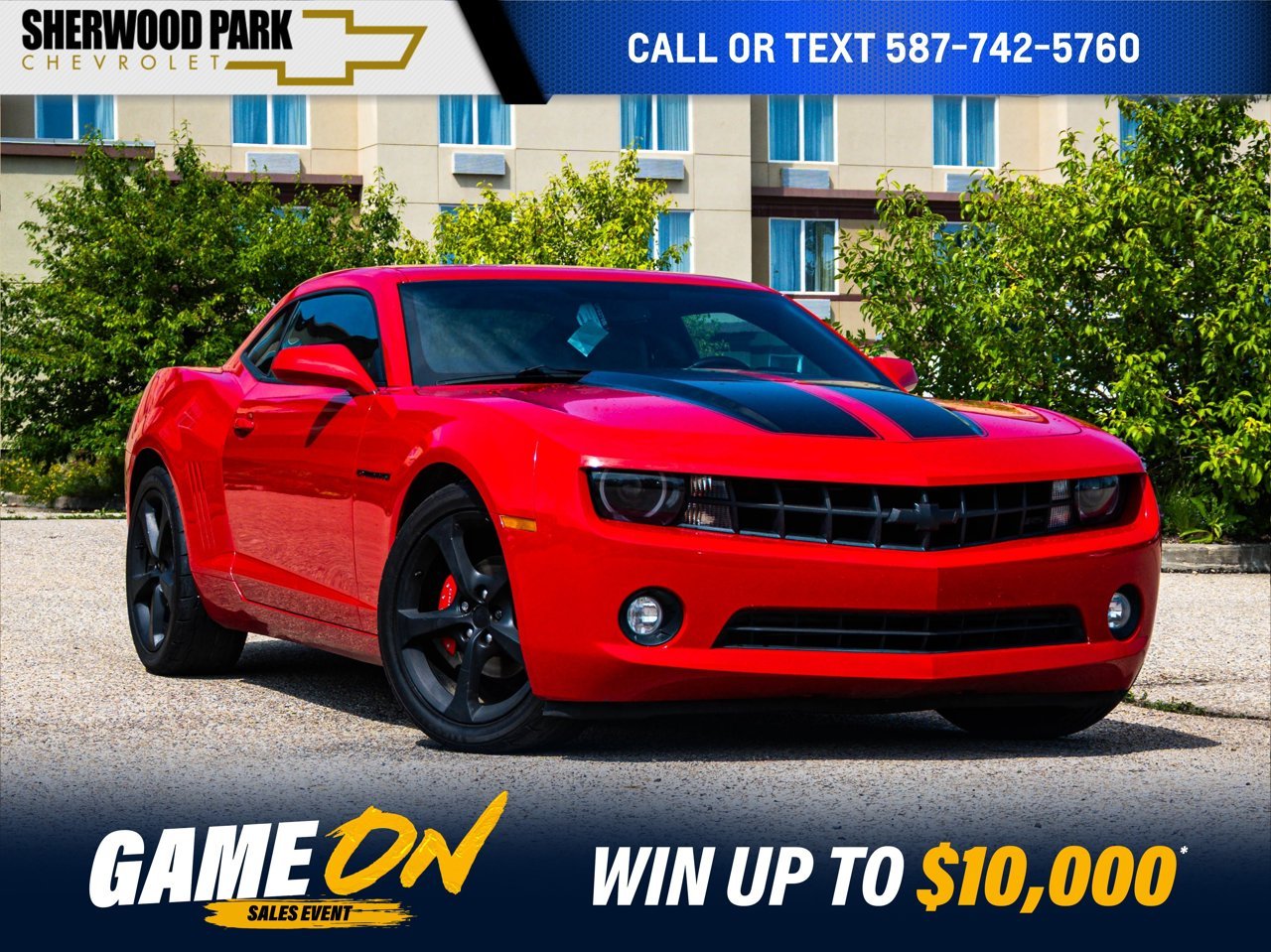 2013 Chevrolet Camaro 2dr Cpe 2LT Red Sherwood Park - photo #0