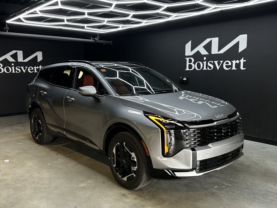 2027 Kia Sportage Hybrid SX TI avec intérieur noir Steel Grey