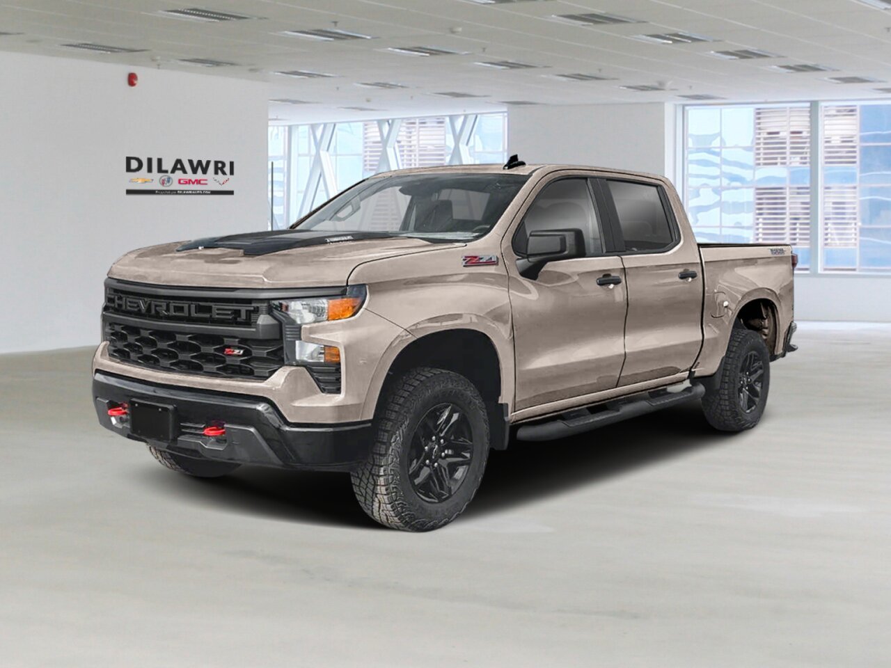 2026 CHEVROLET Silverado 1500 Custom Trail Boss cabine multiplace 4RM 157 po White Sands Gatineau - photo #0