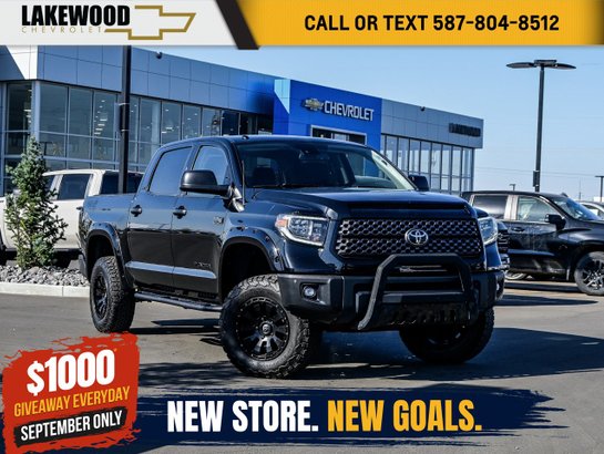 2018 Toyota Tundra SR5 Plus 5.7L | Power Sunroof Black