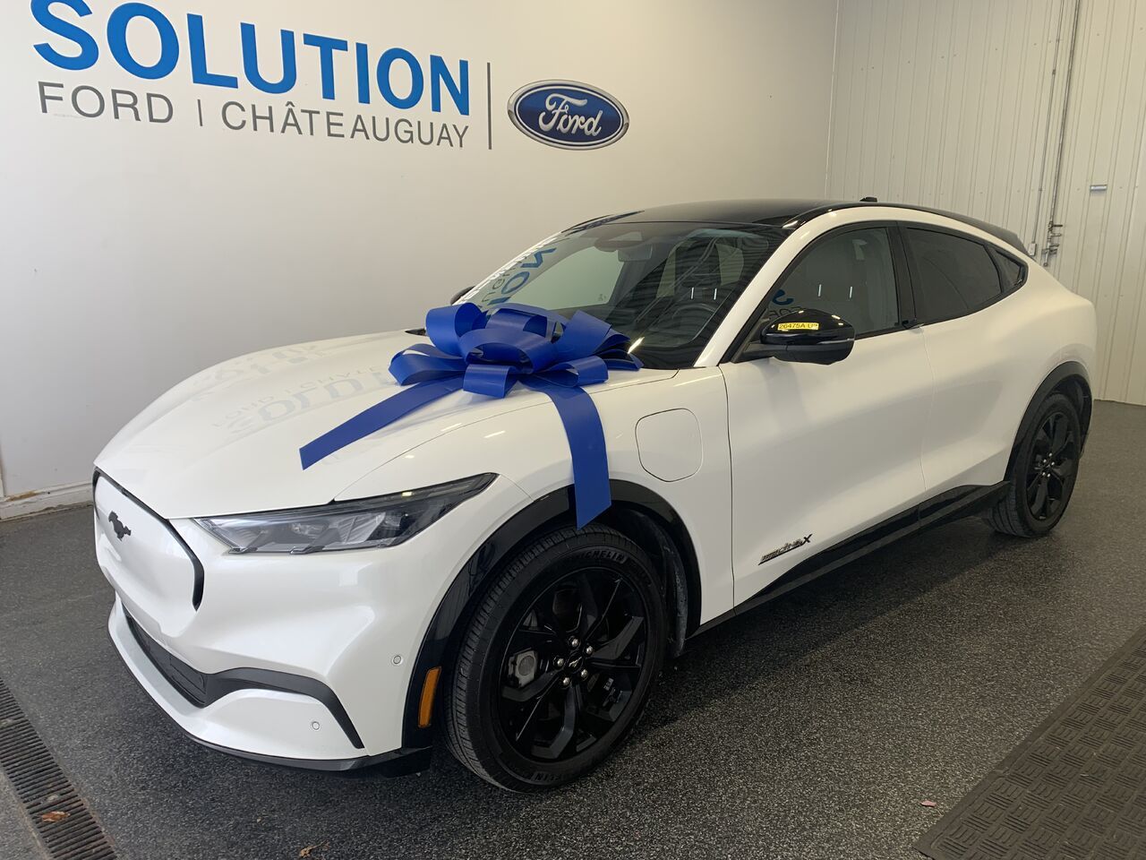 White 2023 Ford Mustang Mach-E SUV / Crossover All-Wheel Drive Automatic