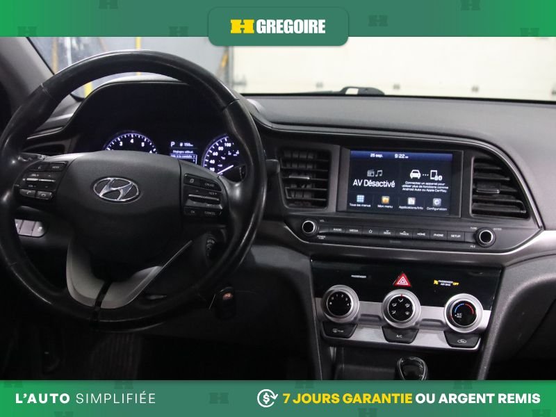 Hyundai Elantra 822875A | Preferred AUTO A/C MAGS CAM RECUL BLUETOOTH 2020 Noir Laval - photo #21