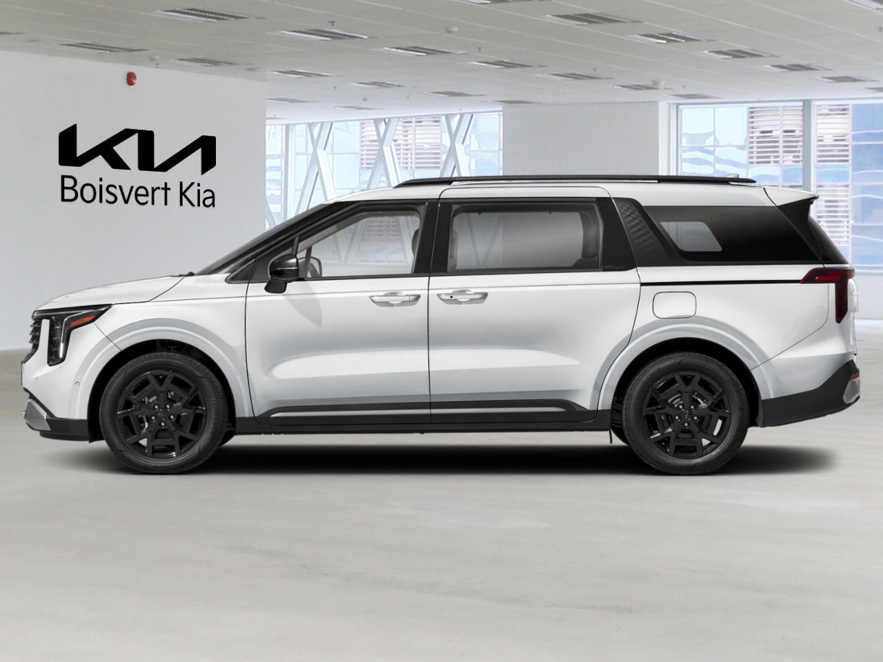 2026 Kia Carnival Hybrid Snow White Pearl Blainville - photo #1