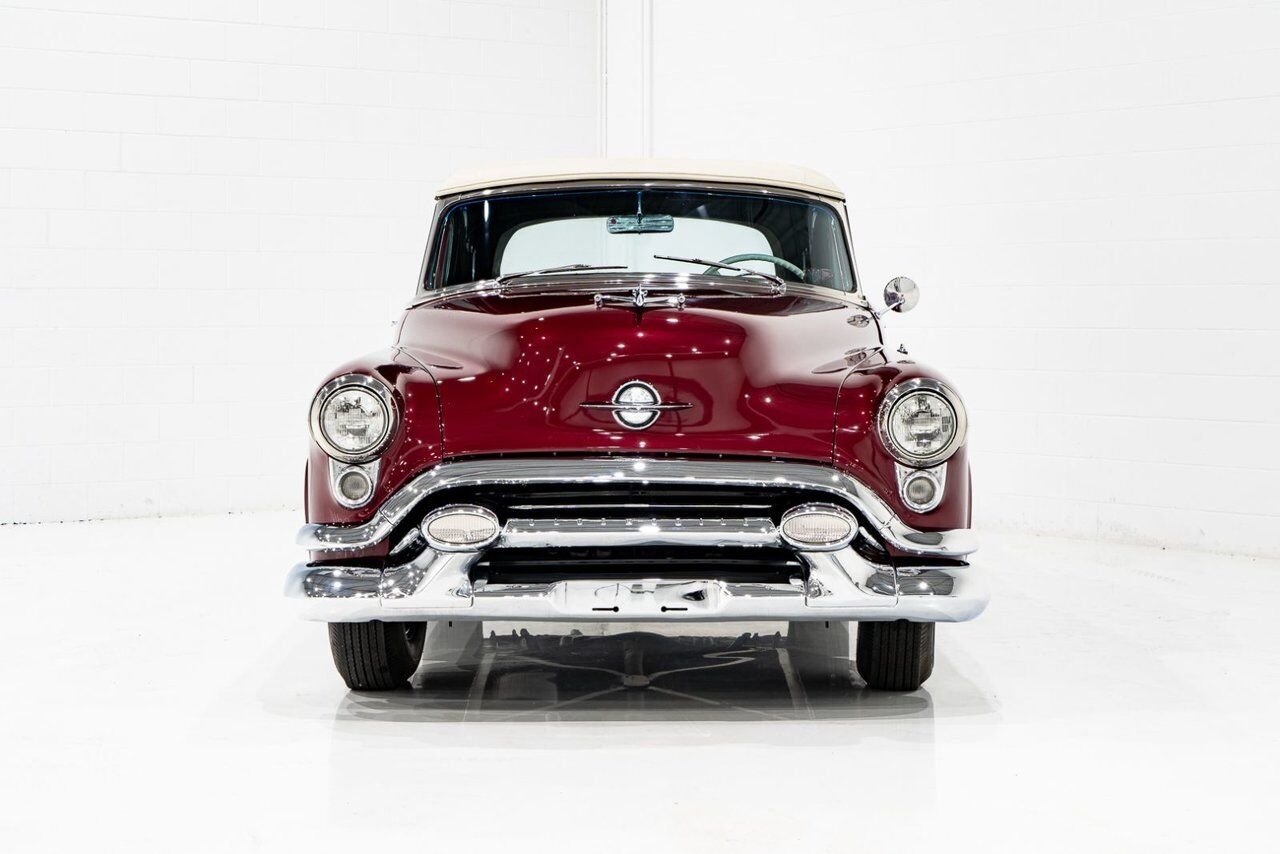 Oldsmobile 98 PRIX EN USD | Convertible Beautifully Presented from complete Restoration 1953 Rouge Montréal - photo #95