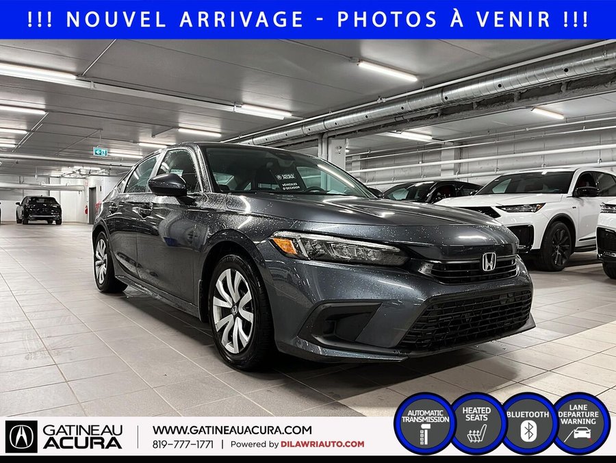 Honda Civic LX 2024 Gris