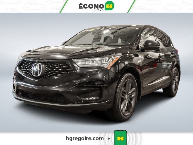 Acura RDX A-Spec AWD CUIR TOIT NAV BLUETOOTH CAMÉRA MAGS 2021 Noir