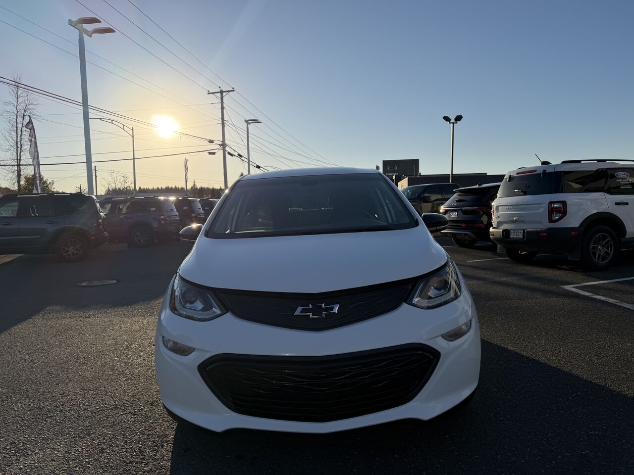 CHEVROLET BOLT EV LT 2021 Blanc Montmagny - photo #4