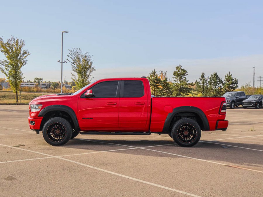 2019 Ram 1500 Sport 5.7L | Aftermarket Fender Flares/20in Wheels/33in Tires Red